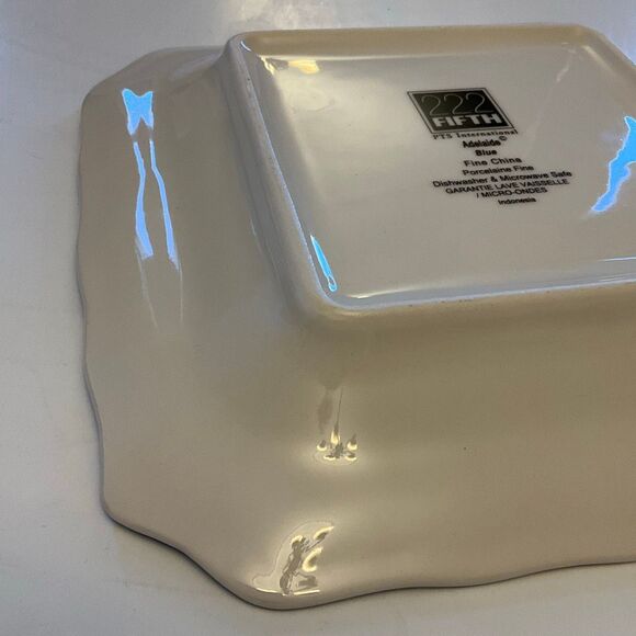 Adelaide Blue 222 Fifth Toile China Plate. Birds flowers french - Picture 14 of 14